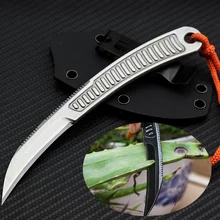 Тактический Походный нож для выживания Karambit ножи с фиксированным лезвием с K оболочкой инструменты для охоты EDC нож