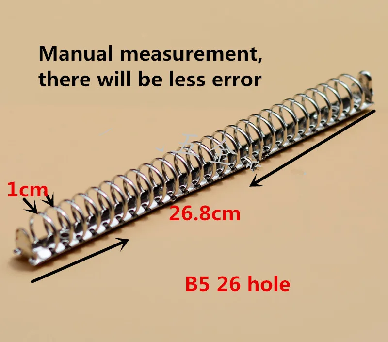 B5, A5, A4, блокнот, спираль, металлический зажим, кольцо, связующее, сделай сам, заполняющая бумага, папка для хранения, аксессуары, 20 отверстий/26 отверстий/30 отверстий - Цвет: see chart