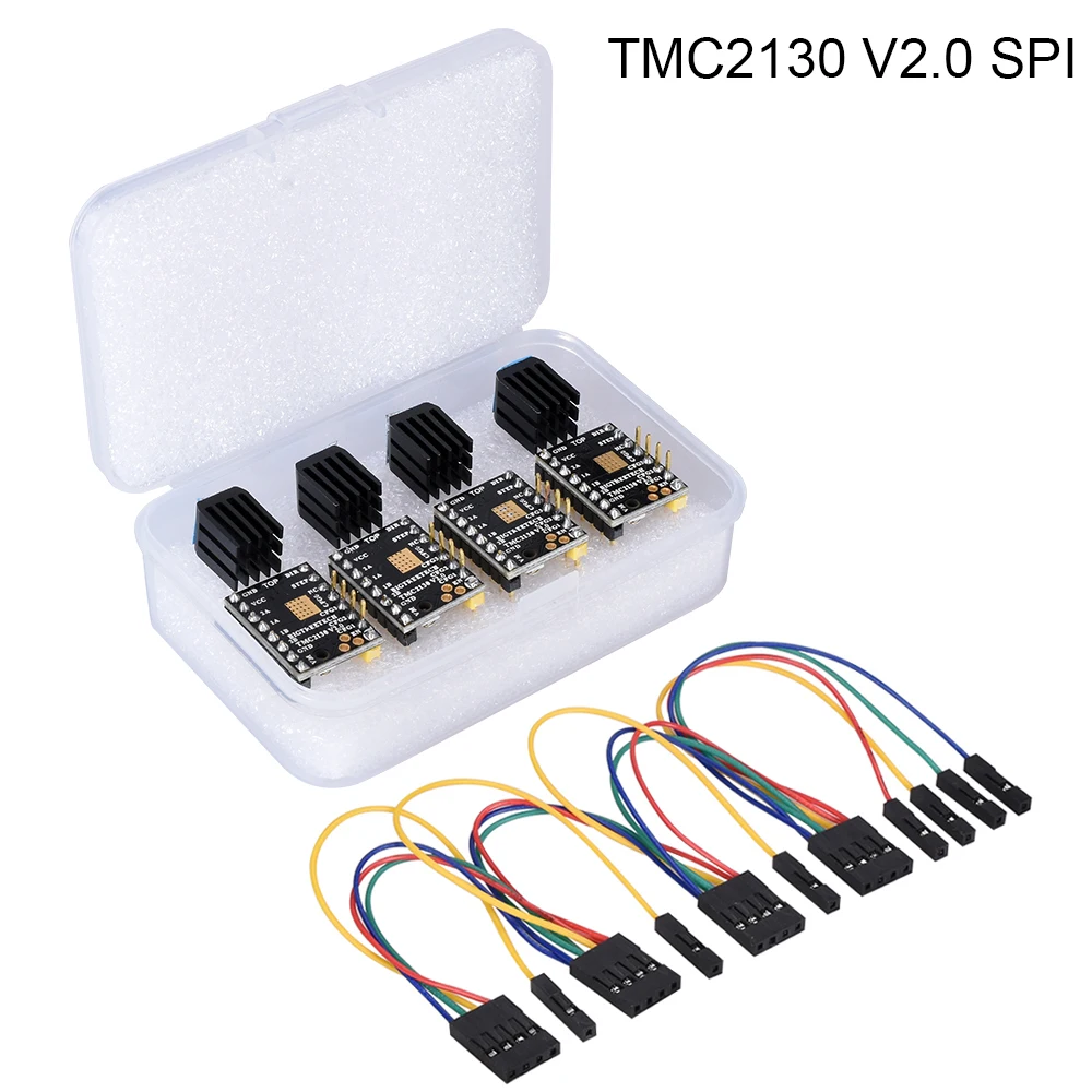 BIQU BIGTREETECH TMC2130 V2.0 SPI محرك متدرج سائق استبدال A4988 TMC2208 TMC2100 سائق ل 3d طابعة المراقب المجلس BIQU BIGTREETECH TMC2130 V2.0 SPI محرك متدرج سائق استبدال A4988 TMC2208 TMC2100 سائق ل 3d طابعة المراقب المجلس