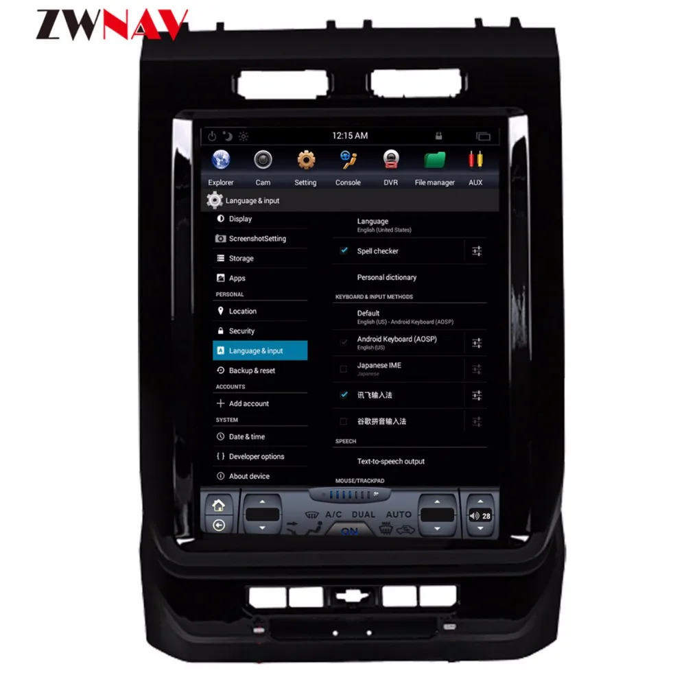 Excellent Tesla Style IPS Screen Android 6.0 Car GPS Navigation Auto Radio Headunit For Ford F150 2015 2016 2017 2018 Auto air conditioner 4 Excellent Tesla Style IPS Screen Android 6.0 Car GPS Navigation Auto Radio Headunit For Ford F150 2015 2016 2017 2018 Auto air conditioner 4