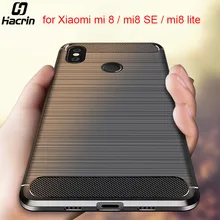 Для Xiaomi Mi 8 чехол Mi 8 lite чехол из углеродного волокна противоударный чехол для Xiaomi mi8 силиконовый защитный чехол для Xiaomi Mi8 SE