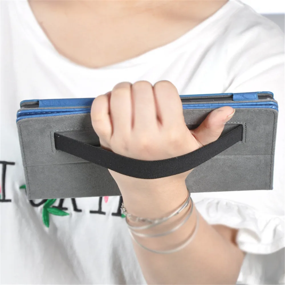 Чехол книжка из искусственной кожи с однотонным принтом и подставкой для Lenovo tab 4 8
