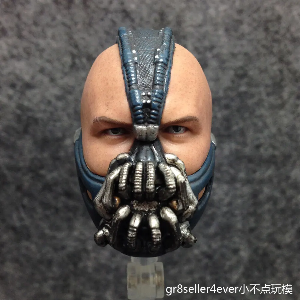 Пользовательские 1/6 весы Том Харди голова лепить для TDKR Bane Bash fit горячие игрушки
