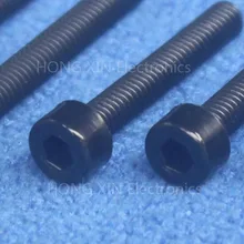 M4*6/8/10/12/15/20/25/30/35/40 Black 1pcs Nylon Inner Hexagon Socket Head Cap Screws 40mm Plastic Bolt Insolation brand new M4*6/8/10/12/15/20/25/30/35/40 Black 1pcs Nylon Inner Hexagon Socket Head Cap Screws 40mm Plastic Bolt Insolation brand new