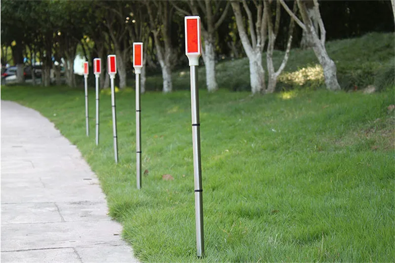 Movido a Energia Solar à Prova Vermelha ao ar Subterrânea para a Rua Luz de Sinal Água cm Tráfego Luz Livre Enterrado Lâmpada Caminho Estrada 5 pc d' 77 5 Prova D' Água luz de Sinal 77