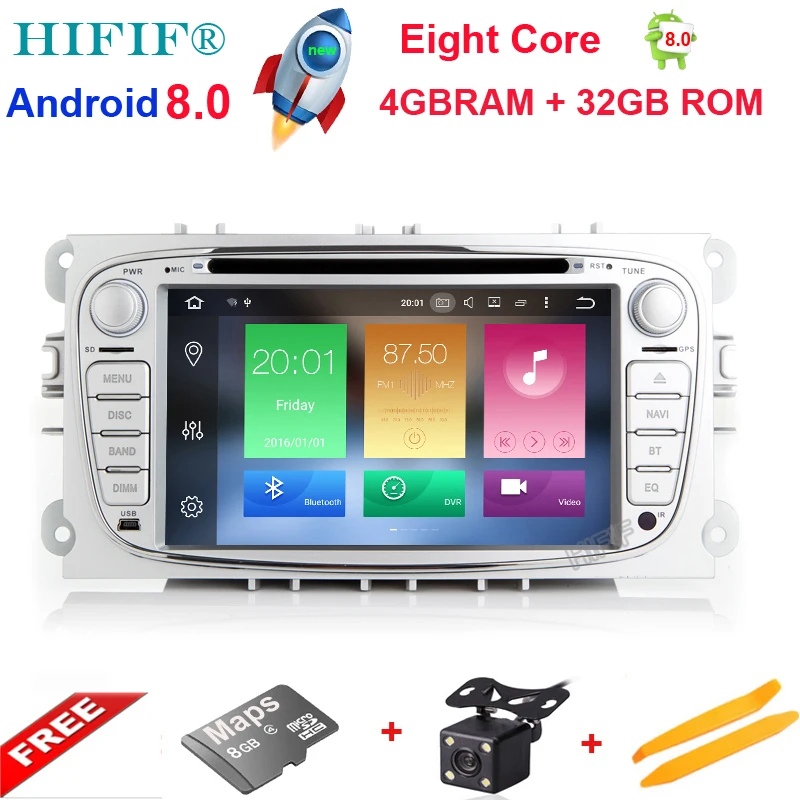 Cheap Car DVD Player car GPS Navigation for Ford MONDEO(2007-2011)FOCUS(2008-2011)S-MAX(2008-2011)GALAXY multimedia video player wifi 0