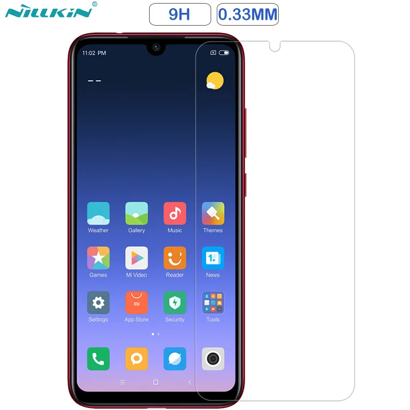 

Nillkin 9H Tempered Glass for Xiaomi Redmi Note 7 Film Screen Protector Amazing H Anti-Explosion Protective Film for Redmi Note7