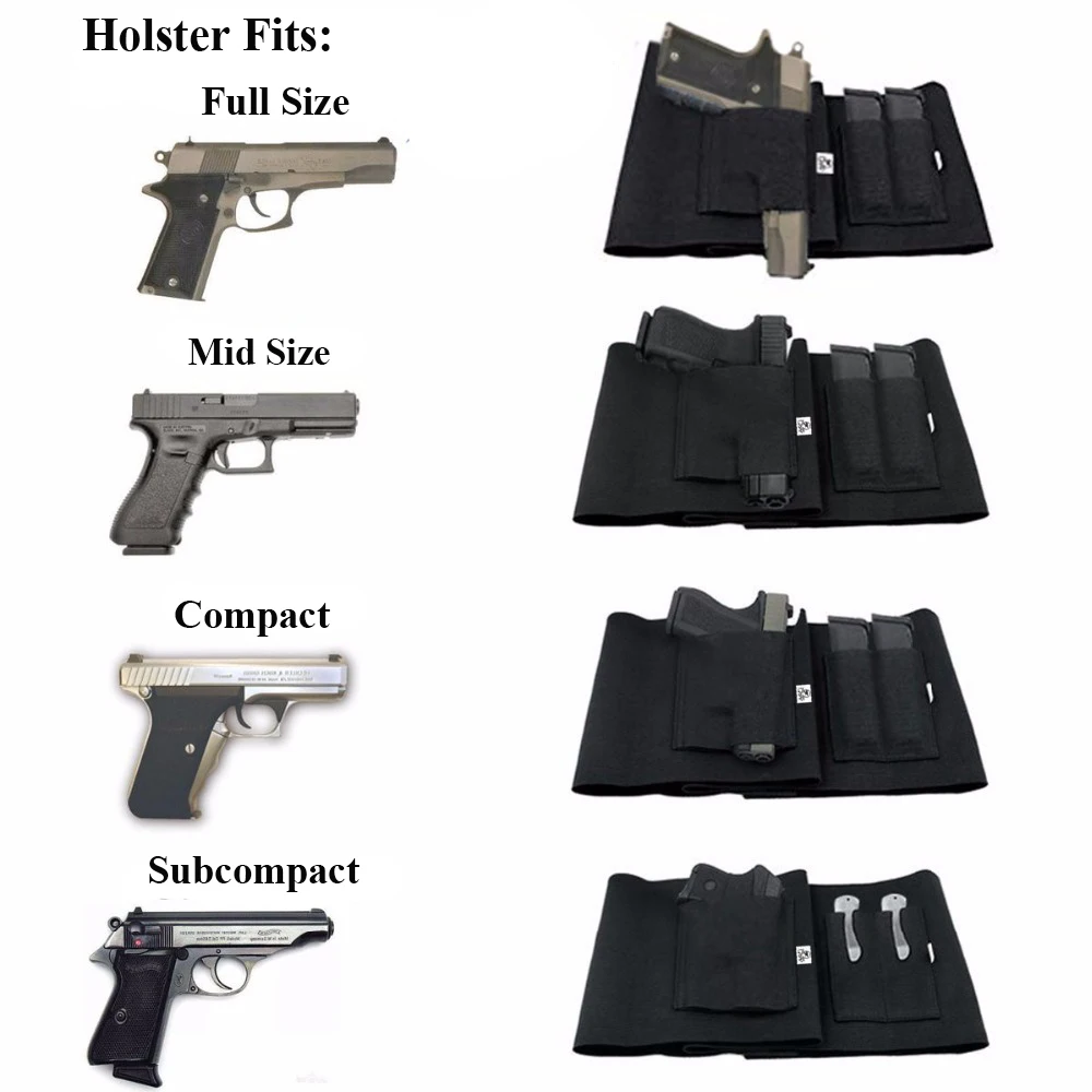 37 Adjustable Tactical Elastic Belly Band (2)