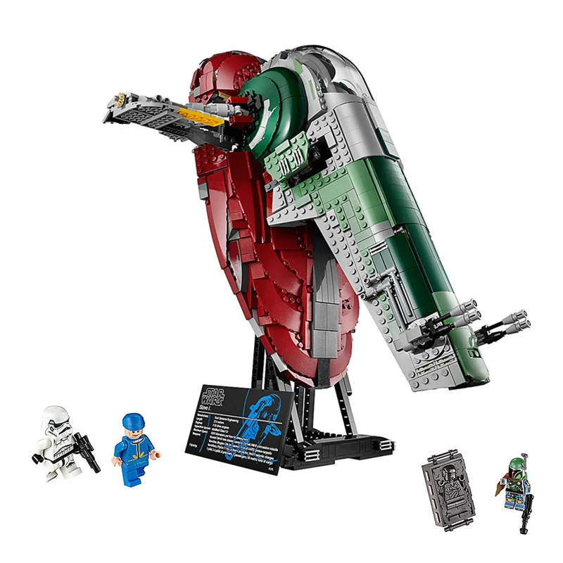 

Creative Star Wars Series UCS I Slave NO.1 Model Building Blocks Compatible LegoINGlys 75060 05037 Bricks Traditional Toys Gifts