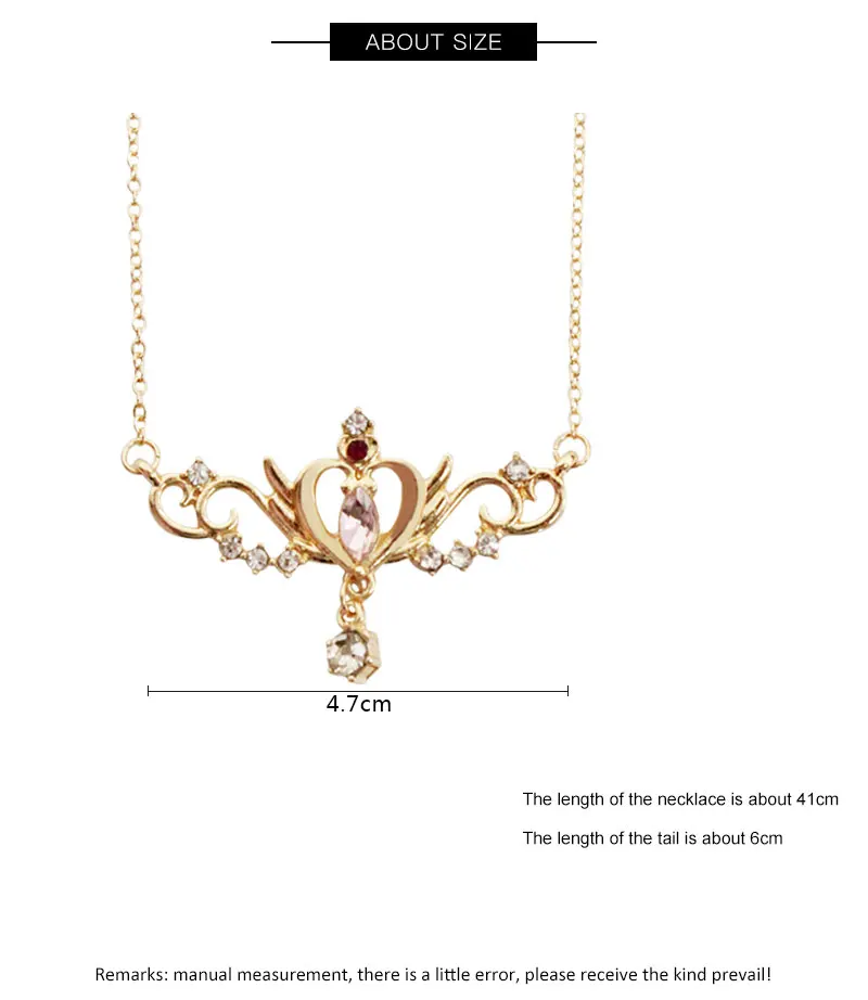 SANSUMMER, модное красивое ожерелье для девушек, сердце, стразы, изысканное ожерелье, дизайнерское ювелирное изделие, роскошное женское ожерелье 6787