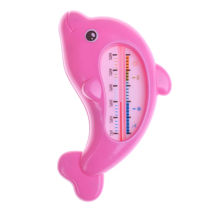 Water Room Bath Thermometer Cute Cartoon Baby Bathing Dolphin Temperature Infant Kid Shower Toy Child Bath Shower Product - Цвет: 2