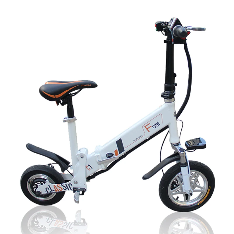 Top 12inch electric bike mini folding  bicycle instead of walking bicycle Light Portable electric bike intelligent electric bicycle 19