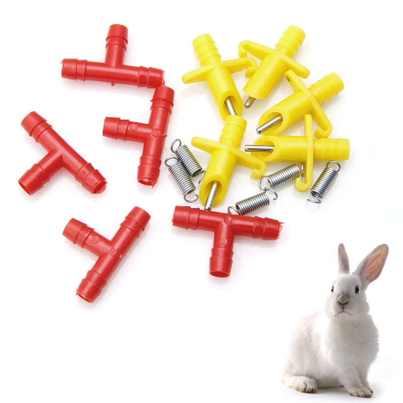 

1Pc Parrot Rabbit Water Feeder Rodent Mouse Nipple Drinker Warren Equipment