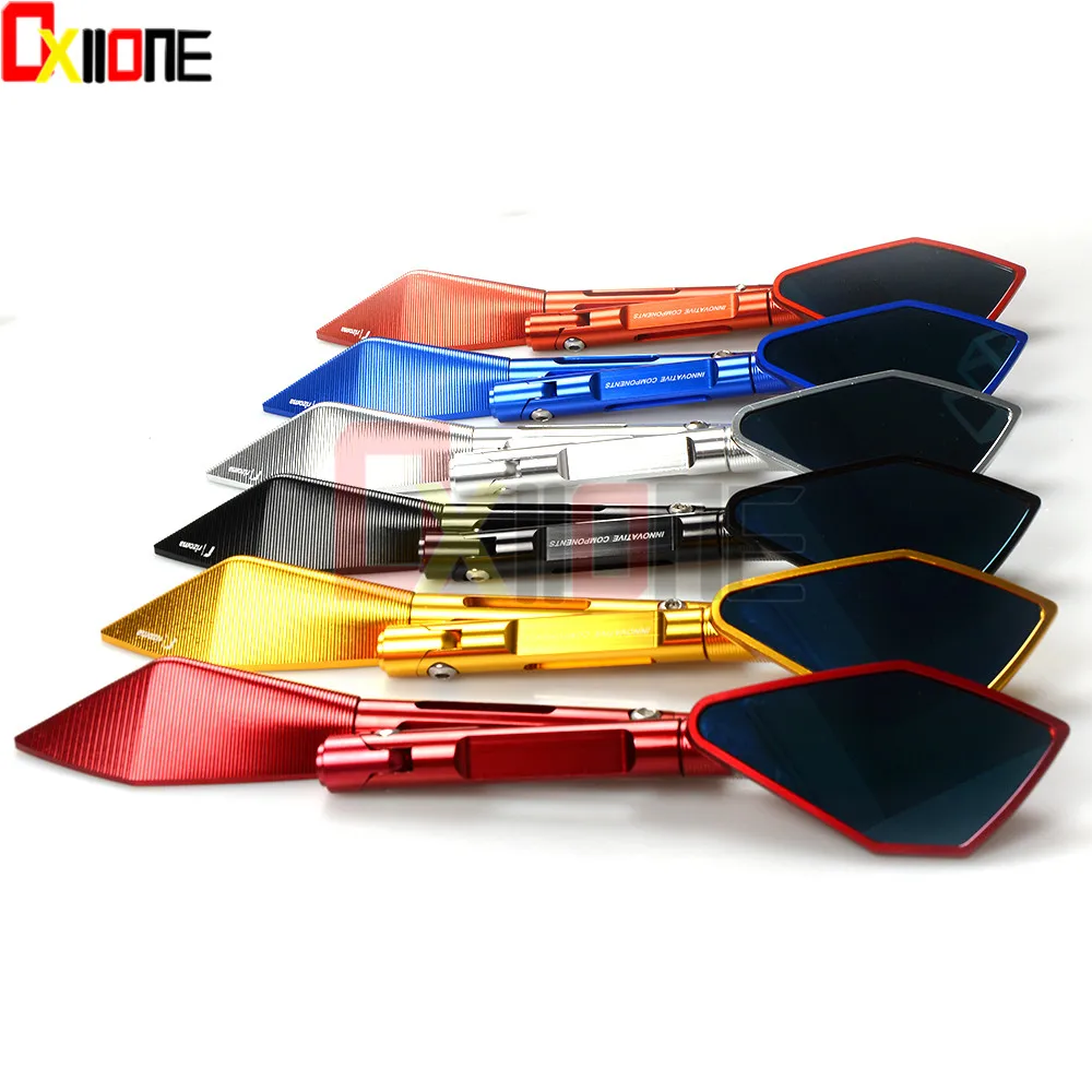 

Universal Aluminum Motorcycle Mirrors motorbike Rearview side Mirror for Suzuki SV650 SV650S VZ800/Triumph Daytona 900 955i