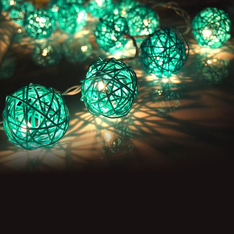 3 5m 20 Rattan Lights Led String Fairy Holiday Christmas 3 5m 20 Rattan Lights Led String Fairy Holiday Christmas Outdoor Guirlande Lumineuse Exterieur Luces Decorativas In Lighting Strings From