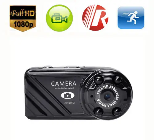 Мини Камера безопасности Ночное видение Cam DV Мини Спорт видеорегистратор Full HD 1080 P 12MP