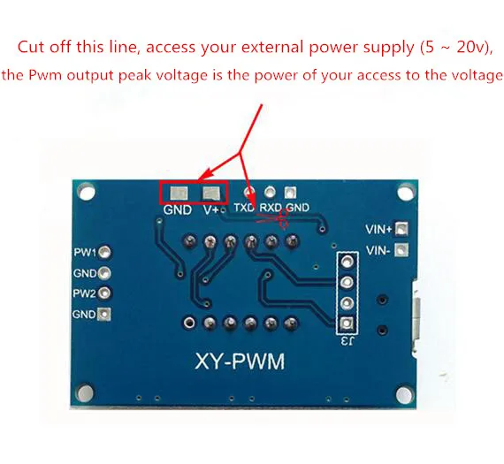 DC 5-30 в Micro USB 5 В мощность независимый генератор pwm 2 канала двойной способ цифровой светодиодный рабочий цикл импульсная частота Доска модуль