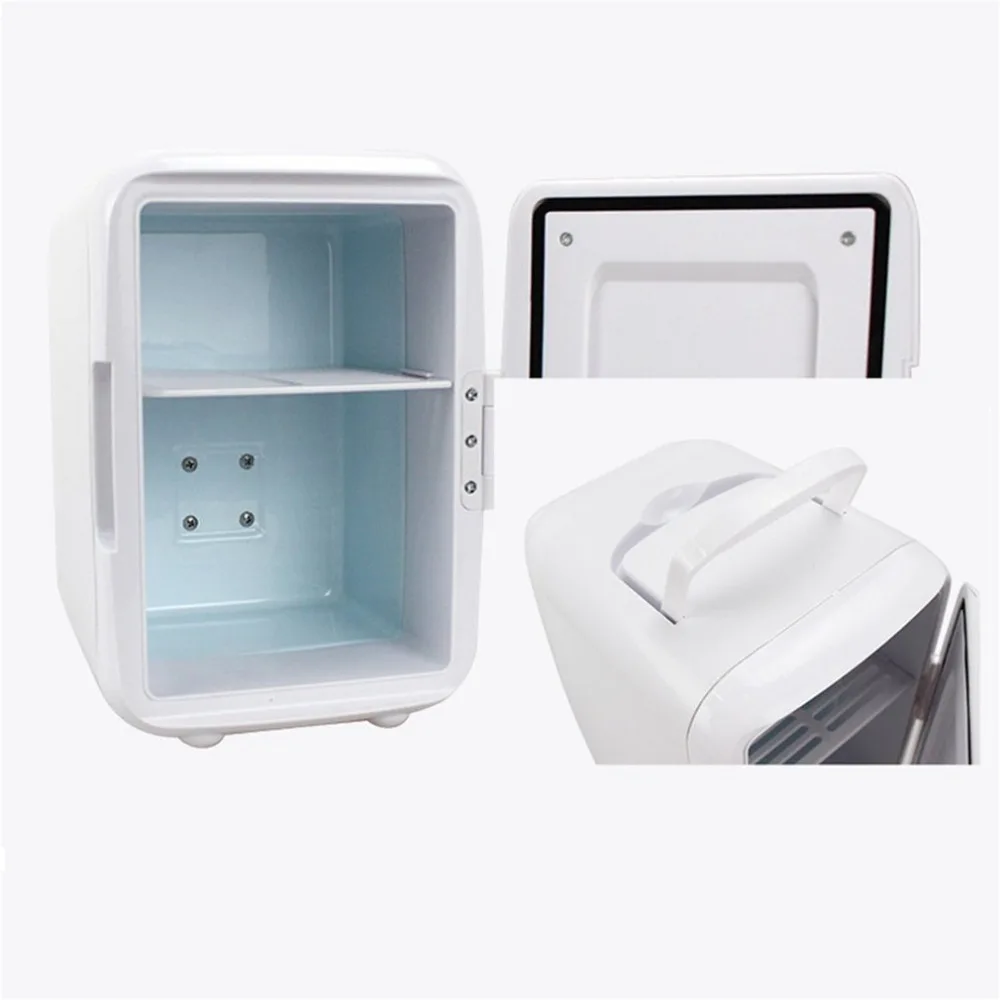 Компактный размер 4L автомобильные холодильники или двойного назначения 4L домашние автомобильные холодильники Ультра тихий низкий уровень шума автомобильные мини холодильники морозильная камера