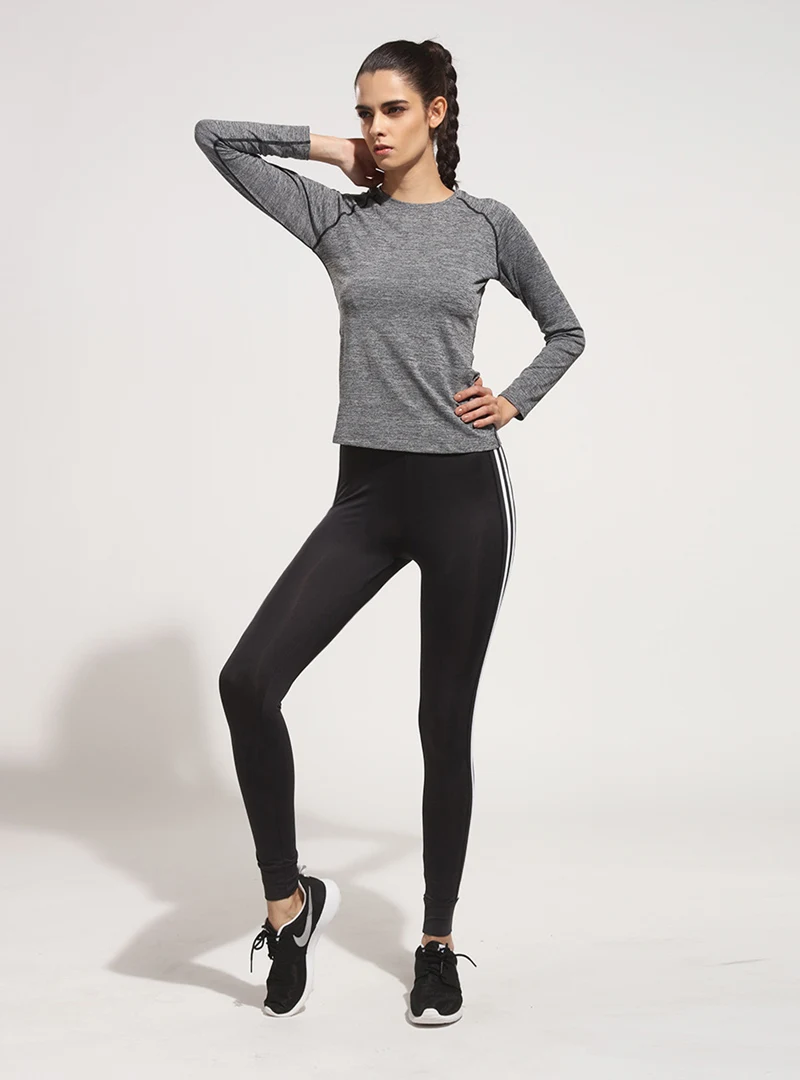 2017 New Aimpact Women Yogo Pants Sexy Fitness Pant Girl Tight Running Pants Workout Pants Female Striped Slim Sports leggings (14)