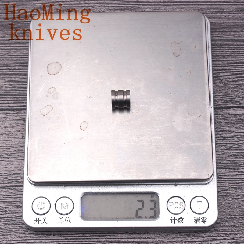 Карманный титана TC4 открытый инструмент фонарик ножи шнурки Новый DIY складной нож