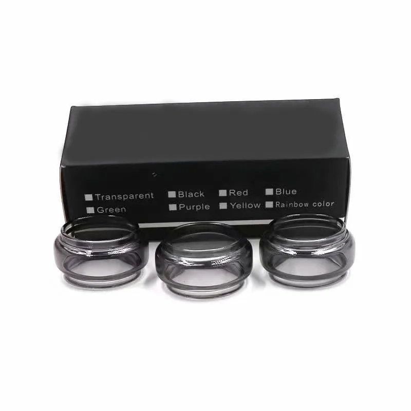 3 шт. Радужное прозрачное стекло для Smok Stick V9 Max tank kit 8 5 мл 1 цветная трубка из пирекс