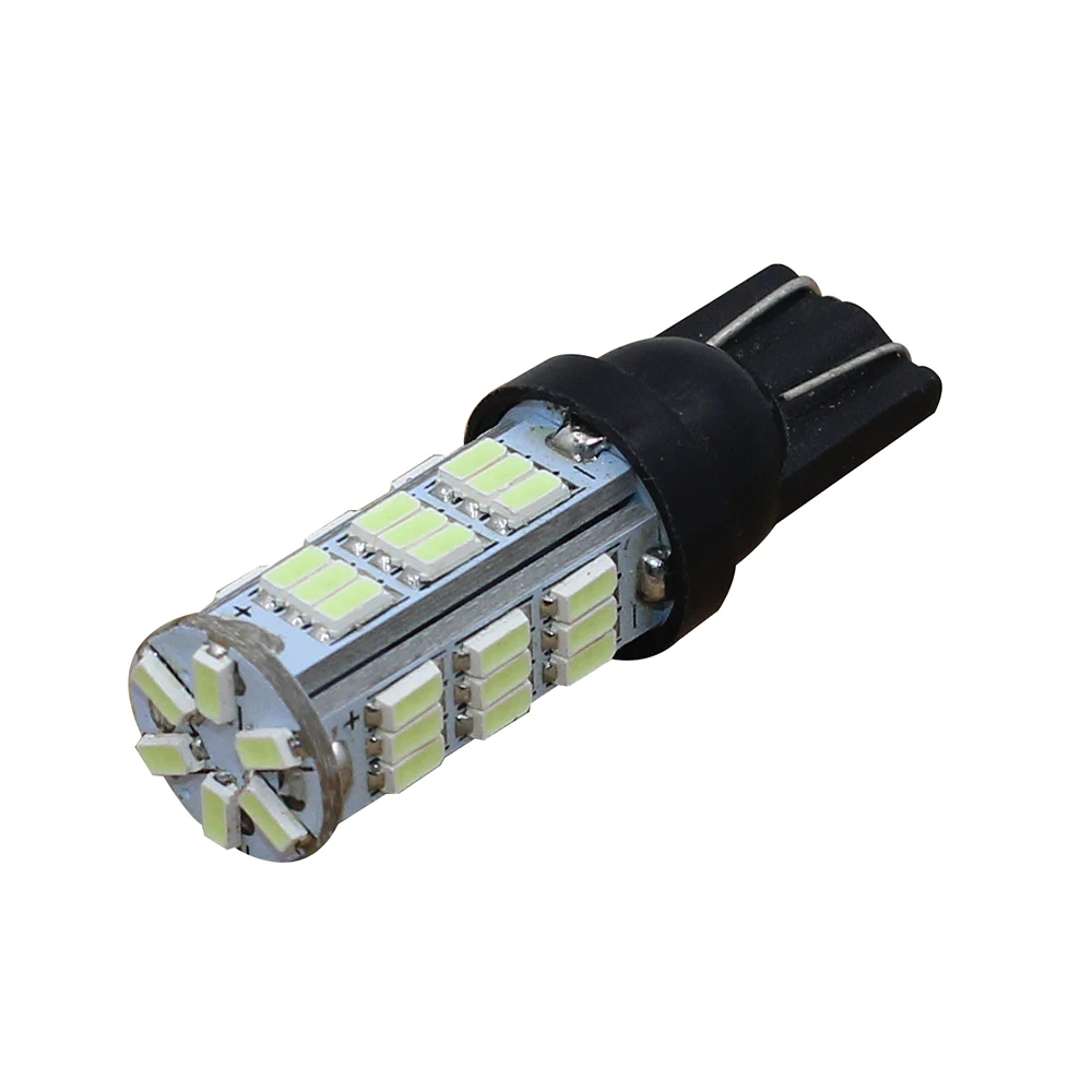 Супер яркий RV трейлер T10 921 194 42-SMD 12V автомобильный резервный светодиодные фонари заднего хода освещение широкая Лампа Белый