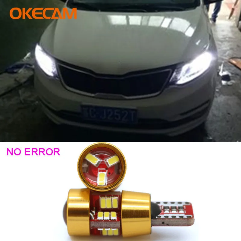 Светодиодсветодиодный CAN шина T10 W5W для Kia Rio 3 K2 4 Ceed Sportage Sorento Cerato Soul Picanto Optima Forte K5 K3
