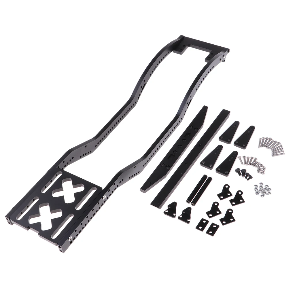 Aluminum Alloy RC Rock Crawler Chassis Frame Kit for 1:10 Axial SCX10 D90