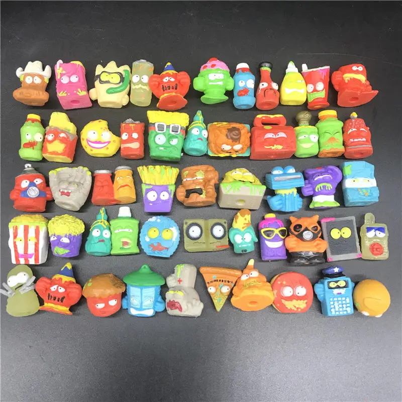 

Random Garbage Grossery Gang Cartoon Anime Action Figures Toys Mini Cute Fashion Toys Gift Children doll