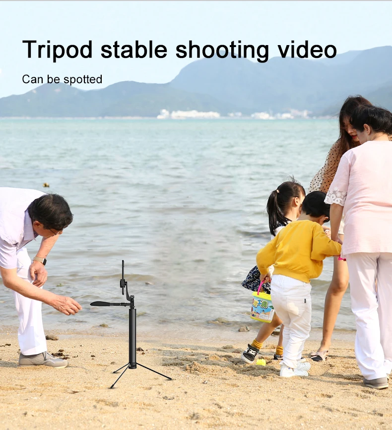 Видео стабилизатор селфи палка для телефона Bluetooth пульт дистанционного управления штатив для iPhone Xiaomi штатив селфи палка с заполняющим светом
