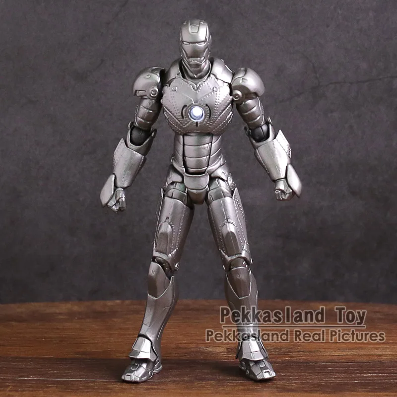 Us 1753 18 Offsci Fi Revoltech Series No035 Iron Man Mark Ii Mk 2 No052 Mark Xxi Mk 21pvc Action Figure Collectible Model Toy In Action Toy