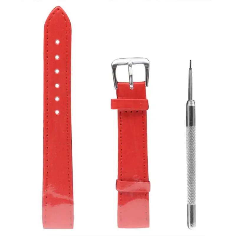 ALLOYSEED PU Leather Needle Buckle Watch Strap Band 12/14/16/18mm Wrist