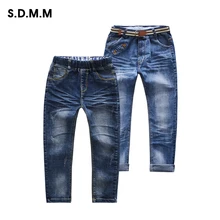 

Boy Pants Kids 2017 New Fashion Baby Boy Jeans Jeans For Teenagers Boys Cotton Children's Jeans Kids Trousers Boys Skinny Pants