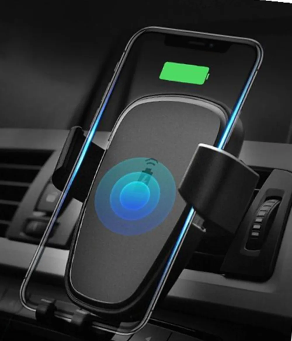 Кронштейн для мобильного телефона Беспроводное зарядное устройство для samsung Galaxy Xiaomi и Стандартная зарядка для Apple IPhone X