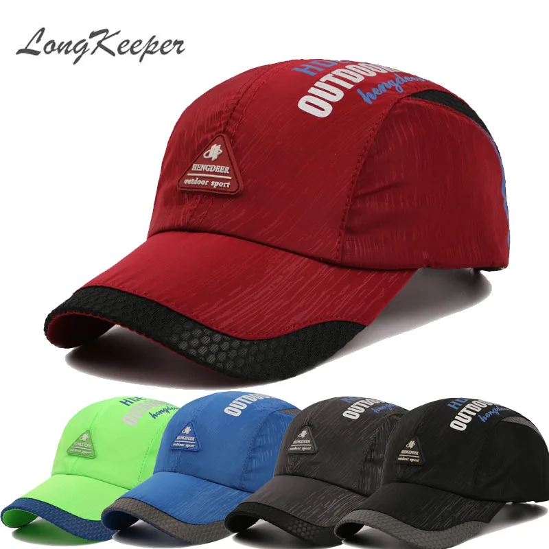 Longkeeper Primavera Verano SnapBack gorras para hombres mujeres cartas Sol sombreros ocasionales secado rápido beisbol chapeu gu-17 Longkeeper Primavera Verano SnapBack gorras para hombres mujeres cartas Sol sombreros ocasionales secado rápido beisbol chapeu gu-17