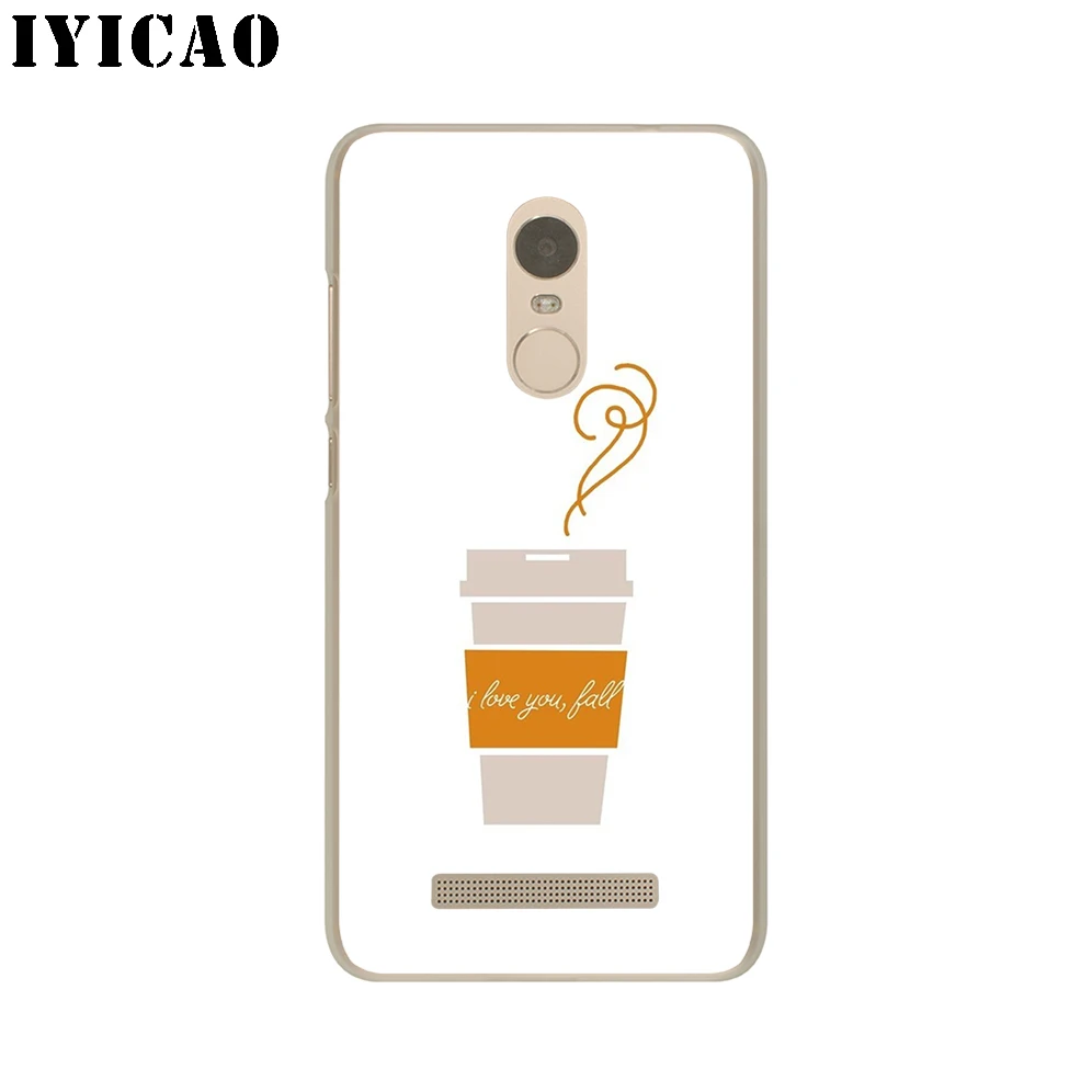 IYICAO первый кофе Жесткий Для Xiaomi Mi 5 5S 6 9 8 A2 Lite 5X Mix 2S F1 SE MAX 3 9T A3 Pro CC9E Redmi Note