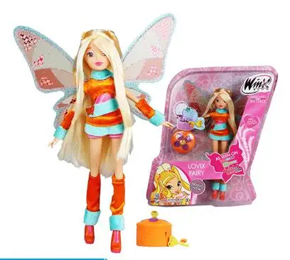 

beautiful Newest Winx Club Doll rainbow colorful girl Action Figures Fairy Bloom Dolls Draculaura Frankie Stein Clawdeen Wolf