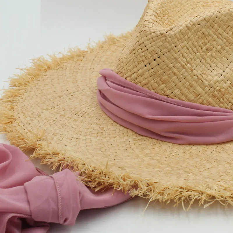 sun hats for women beach raffia hat summer straw hat woman summer  (7)
