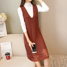 5365 Кружево комплект из двух предметов свитер 68