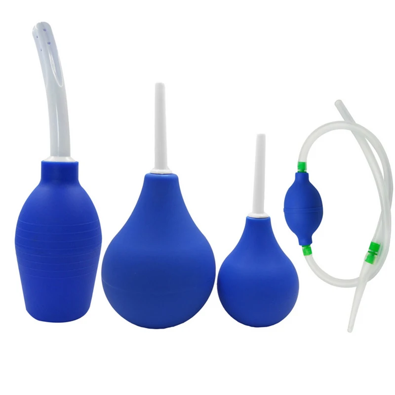 Silicone Ball Enema Intestine Cleaner 89ml/160ml/224ml/310ml Anal Washer Ass Sex Toy Products |