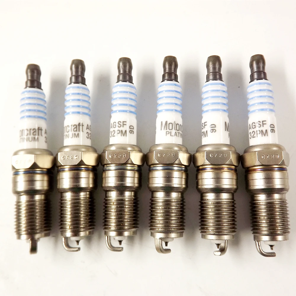 

Set of 6 New Motorcraft Spark Plug SP-500 AGSF22FM