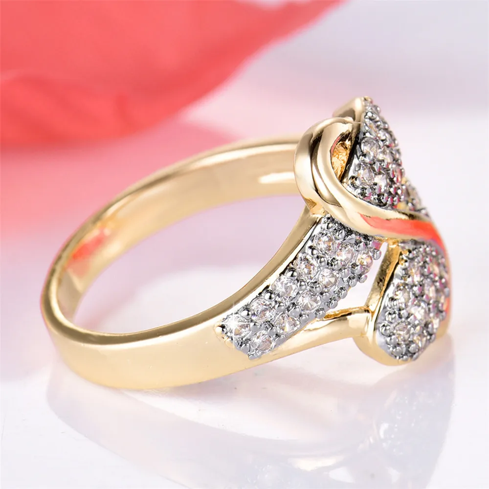 MOLIAM, Ретро стиль, уникальный дизайн S, женские кольца,, новая мода, золотой цвет, кубический циркон, кристалл, Штабелируемый, кольцо, вечерние ювелирные изделия MLR597