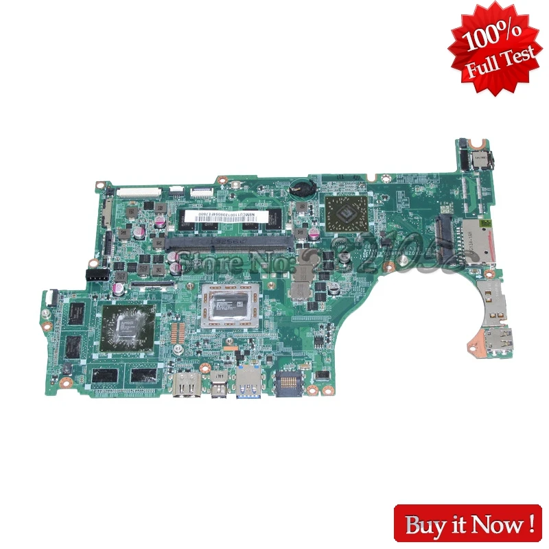 

NOKOTION DA0ZRIMB8E0 For Acer aspire V5-552G Laptop Motherboard NBMCU11001 NB.MCU11.001 DDR3 with Processor onboard