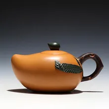 160/290 мл Исин фиолетовый глина манго Чай горшок известный ручной работы сырой руды Zisha горшок для дома Чай церемонии украшения чайник отправлен друзей