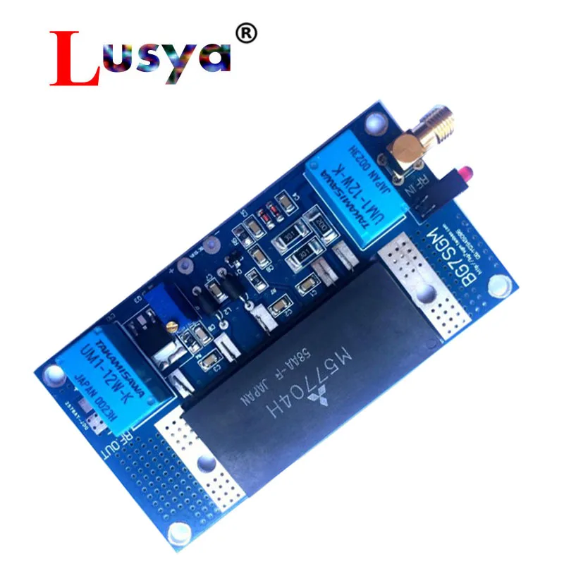 

RF Power Amplifier Transceiver Circuit PCB board 20W M57704H 30W M57729H 40W M57788H Module walkie talkie RF Suite