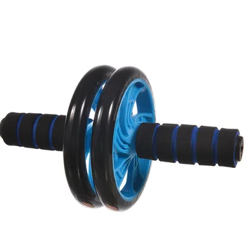 

JUFIT No Noise Abdominal Wheel Double-Wheeled Ab Roller Trainer Fitness Equipment Gym Exercise Men Body Building