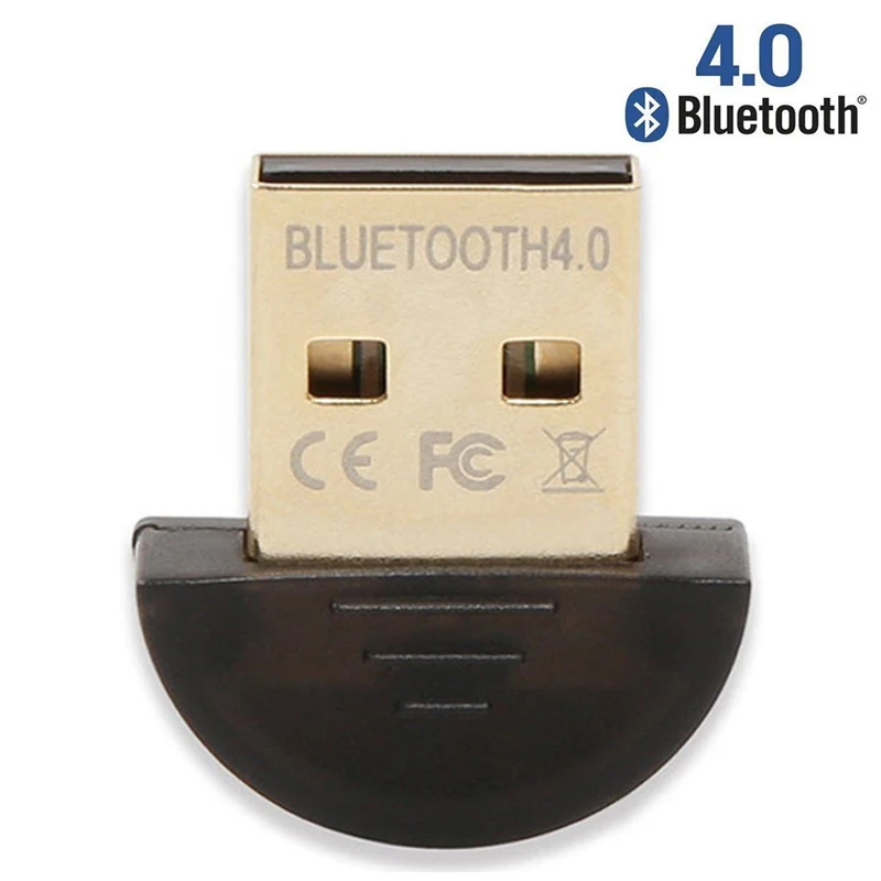 

Wireless USB Bluetooth 4.0 Adapter Bluetooth Dongle Music Sound Receiver Adapter Bluetooth Transmitter for PC Laptop Computer