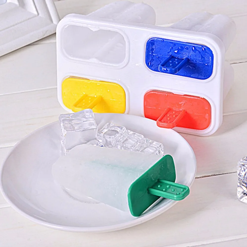 Buy 4 Group DIY Popsicle Mold With Lid Safe Non toxic