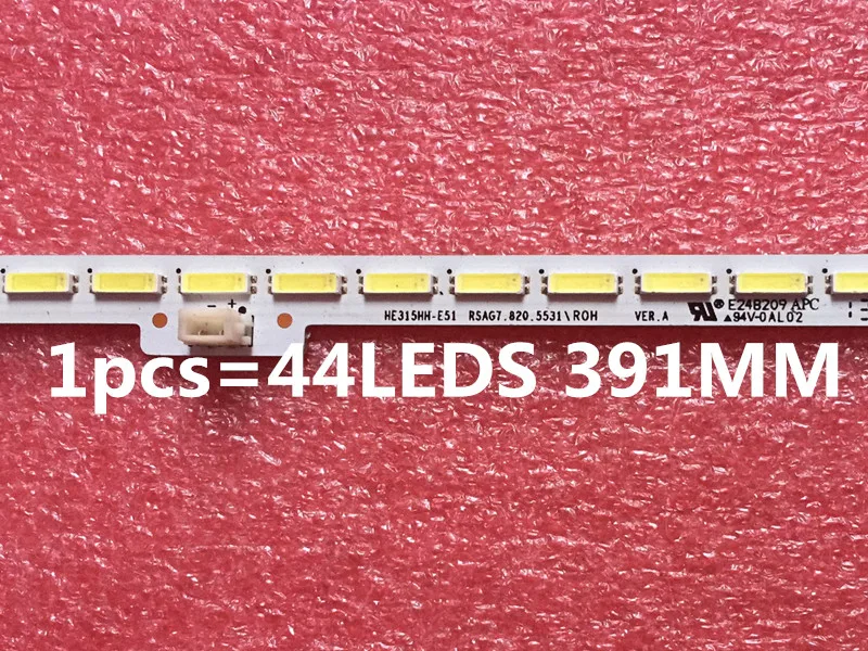 2 шт./лот SSY-1133734-A RSAG7.820.5188 5531 44 светодиодов 391 мм для Hisense LED32L288 LED32L299 светодиодная