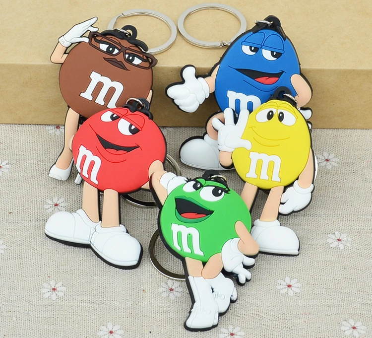 Креативные M Bean и Формочки Для шоколадных конфет брелок 5 стиль Kawaii Подарок